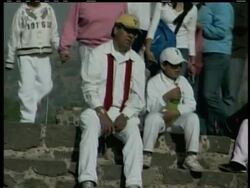 Thousands of pilgrims dressed in white climbed the towering Pyramid of the Sun in Mexico on Friday to celebrate the spring equinox in an annual ceremony which dates back to pre-hispanic times News Clip