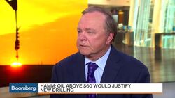 Harold Hamm: Oil Above $60 Would Justify New Drilling News Clip