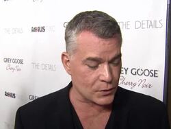 INTERVIEW: Ray Liotta on working with Kerry Washington, what attracted him to this role and upcoming projects at Grey Goose Vodka Hosts 'The Details' Premiere in Hollywood, 10/29/12 Stock Footage