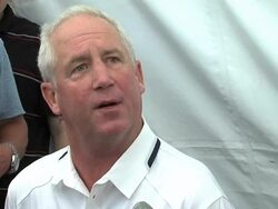 Broncos coach John Fox on Von Miller controversy Stock Footage