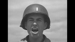 US Army soldier shoots flamethrower during training at Fort McCoy News Clip