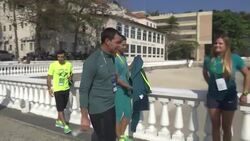 Brazilian sailors on water conditions in Rio News Clip