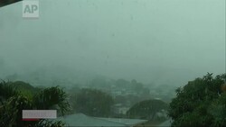 The first storm in a one-two punch heading for Hawaii clamored ashore overnight Friday as weakened Tropical Storm Iselle. The storm knocked out power, caused flooding and downed trees. (Aug. 8) News Clip