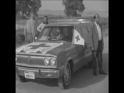 SYND 17 6 67 EMERGENCY CAMP FOR REFUGEES News Clip