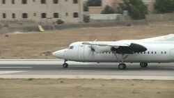 PALESTINIAN NATIONAL AIRLINER BACK IN OPERATION News Clip