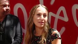 INTERVIEW - Jennifer Meyer on why she wanted to help at Revlonï¿½s Annual Philanthropic Luncheon Stock Footage