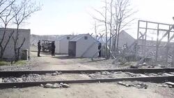 CLEAN : Trickle of migrants refugees manage to cross Greek border to Ma News Clip