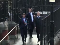 SIGHTED: Sienna Miller & Max Mosley Stock Footage