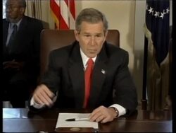 Bush meets Kenyan &amp;amp; Ethiopian leaders News Clip