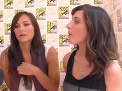 Comic-Con 2009: 'Sorority Row' Press Line Stock Footage