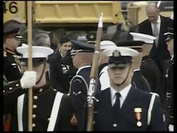 Britain's Queen Elizabeth II arrives in Virginia News Clip