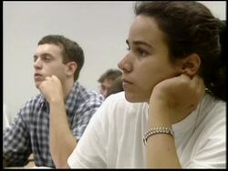 Students Taking a Class at the University of Florida Stock Footage