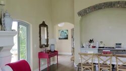 Rustic domestic kitchen Stock Footage