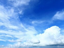 Moving clouds Stock Footage