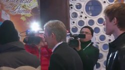 Liberal democrat leader votes in election in choice between moving closer to Europe or back towards Russia News Clip