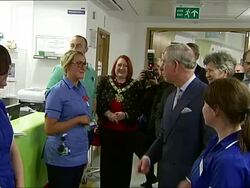 Prince of Wales Visitis the cancer and neurology wards at Great Ormond Street Hospital for Children News Clip