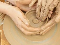 Potters Wheel Stock Footage