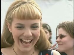 1997 Nickelodeon Kids' Choice Awards Arrivals Stock Footage