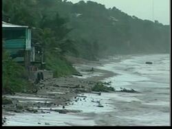 Preparations for approach of Hurricane Beta News Clip