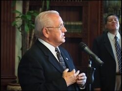 Interim president comments, Zelaya supporters march News Clip