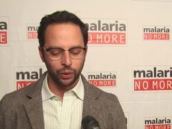 INTERVIEW: Nick Kroll on the event at the Malaria No More - Comedy Fights Malaria Campaign Launch at West Hollywood CA. (Footage by WireImage Video/GettyImages) Stock Footage