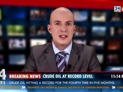 HD: Marketplace News Report Stock Footage