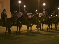 Occupy Chicago Protests on October 15, 2011 Stock Footage