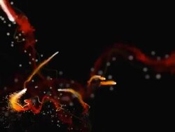 Sparkle Streaks Loop - Red (HD 1080) Stock Footage