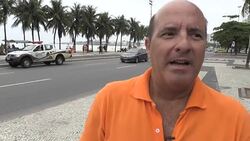 VOICED : Esculturas sexy de mujeres de arena en Rio siembran discordia News Clip