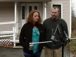 Maine Nurse Kaci Hickox  Challenges Mandatory Quarantine Order Over Ebola Fears Stock Footage