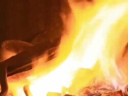 Blacksmith fire (HD) Stock Footage