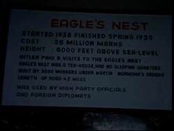 Hitler's Berchtesgaden, or Eagle's Nest, ca 1949 Stock Footage