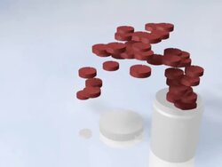 Medical tablets Stock Footage