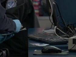 Immigration and customs at San Ysidro Port of Entry Stock Footage