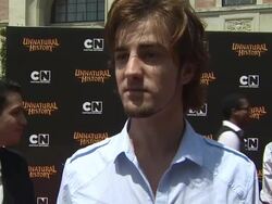 INTERVIEW: Nick Palatas on the python, on coming out today, and on what he's working on. at the Cartoon Network's 'Unnatural History' Premiere at Burbank CA. (Footage by WireImage Video/GettyImages) Stock Footage