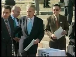 Voice Package: Voting begins on congressional elections News Clip