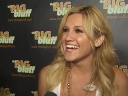 INTERVIEW: Ashley Roberts from the Pussycat Dolls on coming out tonight, on if she's better at trivia or poker, on Dancing With the stars. (Footage by WireImage Video/GettyImages) Stock Footage