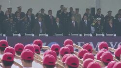 CLEAN: Mexicans celebrate battle with French amid heightened tension News Clip