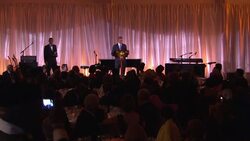 President Barack Obama spoke before the Africa summit dinner at the White House Tuesday, looking back fondly at his family ties to Africa and toasting to a peaceful future for the continent. (Aug. 5) News Clip