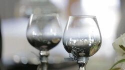 Decorated Wedding table - Stock Footage Stock Footage