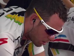 Mark Cavandish Training ahead of Tour de France News Clip