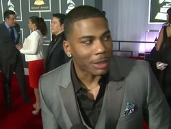 INTERVIEW - Nelly on the event, and on what it takes to stay relevant in music at The 55th Annual GRAMMY Awards - Arrivals Interviews in Los Angeles, CA, on 2/10/13. (Footage by WireImage Video/Getty Images Entertainment Video) Stock Footage