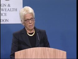 Del Ponte and Straw comment on Balkans war criminals News Clip