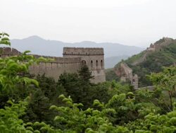 HD VIdeo Great Wall Of China Stock Footage