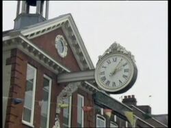 Dickens festival in Rochester, Kent, UK  1984 Stock Footage