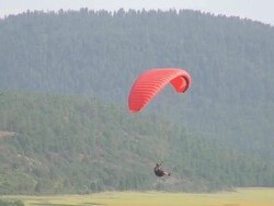 Parasailing Part 1 Stock Footage