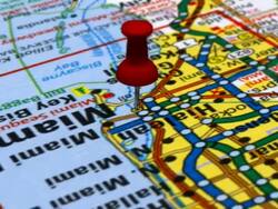 Destination Miami Stock Footage