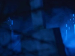 HD DOLLY: Lightning Thunderstorm At Abandoned Cemetery Stock Footage