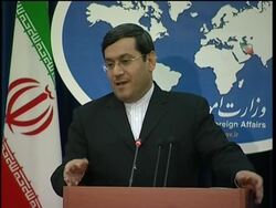Iranian FM spox comments on Obama peace prize, nuclear issue News Clip