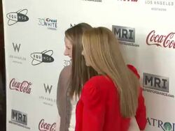 Missy Franklin, Kerri Lee Walsh Jennings at CW3PR Presents Gold Meets Golden At Equinox Sports Club Hosted By Nicole Kidman 1/12/2013 in Los Angeles, CA.(Footage by WireImage Video/Getty Images Entertainment Video) Stock Footage